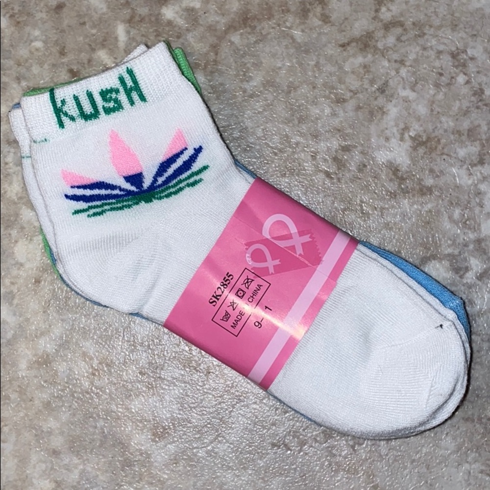 New 3pack Kush Socks